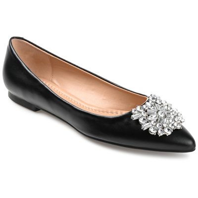 Shop Journee Collection Collection Women's Renzo Flat In Black