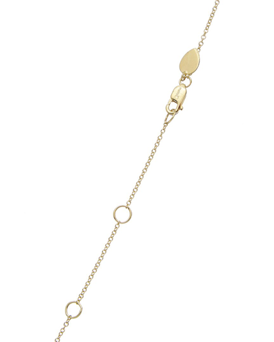 Shop Meira T 14k Rose Gold Opal Necklace In Pink