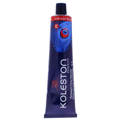 Shop Wella I0111398 2 oz Koleston Perfect Permanent Creme Hair Color For Unisex For, 0-44 Red Intense In Blue