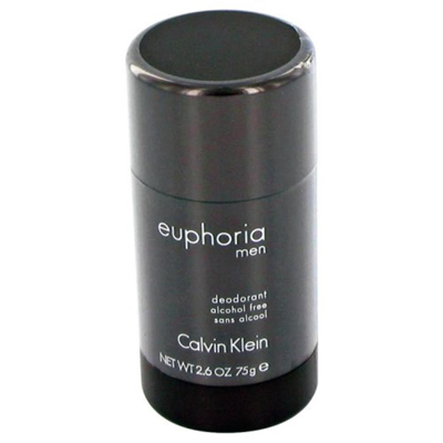 Shop Calvin Klein 435395 Euphoria Deodorant Stick, 2.5 oz In Black
