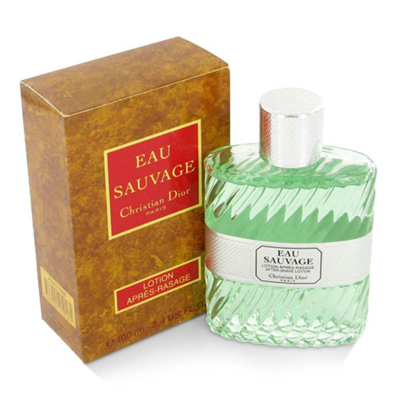 Shop Dior Eau Sauvage By Christian  After Shave 3.4 oz In Green