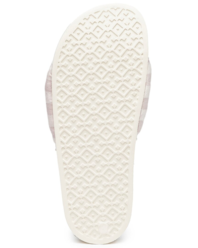 Shop Bernardo Rylee Plaid Leather Sandal In White