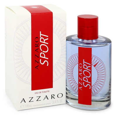 Shop Azzaro 550630 3.4 oz Sport Cologne Eau De Toilette For Men In Orange
