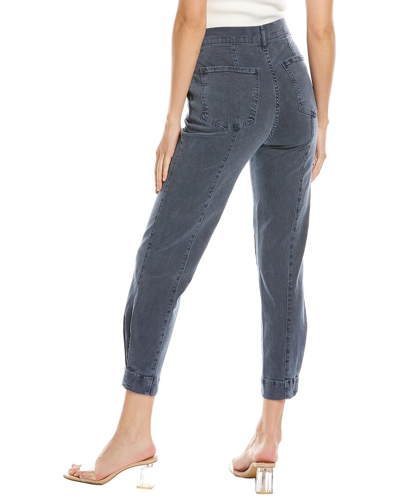 Shop Le Jean Paloma Charcoal Wash Jogger Jean In Grey