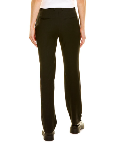Off-white High-waist Tailored Wool-blend Pant In Black