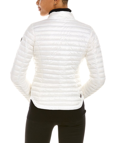 Shop Colmar Slim Fit Down Jacket In White