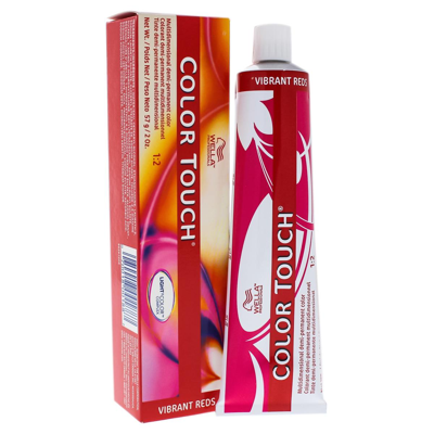 Shop Wella I0086947 Color Touch Demi & Permanent Hair Color For Unisex - 4 6 Medium Brown & Violet - 2 oz In Multi