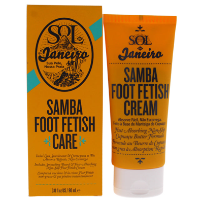 Shop Sol De Janeiro Samba 2-step Foot Fetish Care By  For Unisex - 3 oz Foot Cream In Beige
