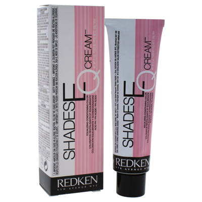 Shop Redken U-hc-11633 2.1 oz Shades Eq Cream No. 09 Hair Color For Unisex, Warm Beige In Pink