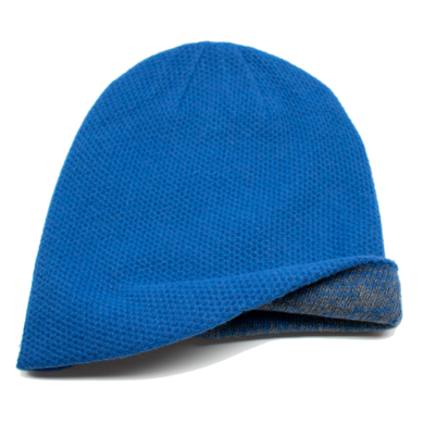 Portolano Cashmere Reversible Slouchy Hat In Multi
