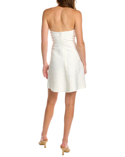 Shop Bebe Bandage A-line Dress In White