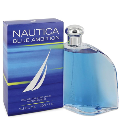 Shop Nautica 550338 Blue Ambition Cologne Eau De Toilette Spray For Men, 3.4 oz