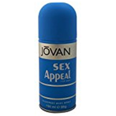 Shop Jovan Sexmbs5 Sex Appeal Deodorant Spray For Men - 5 Oz. In Blue