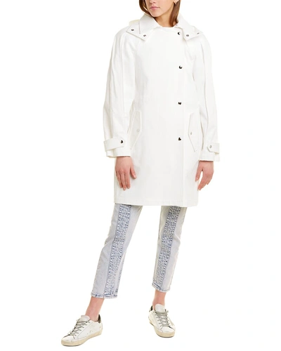 Shop Iro Elior Coat In White