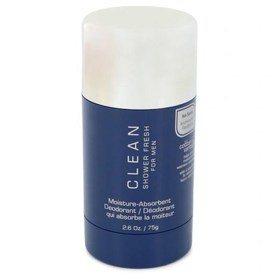 Clean 550601 2.6 oz Shower Fresh Cologne Deodorant Stick In Blue | ModeSens