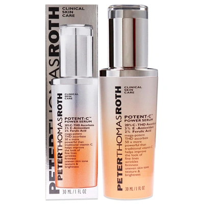 Shop Peter Thomas Roth Potent-c Power Serum By  For Unisex - 1 oz Serum In Silver
