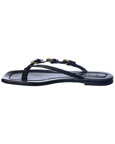 Shop By Far Mare Leather Sandal In Black