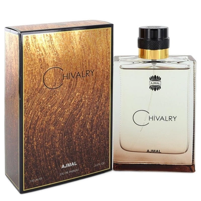 Shop Ajmal 550589 3.4 oz Chivalry Cologne Eau De Parfum Spray For Men In Pink