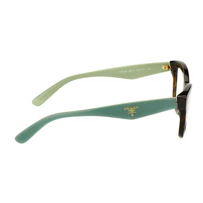 Shop Prada Pr 29rv 2au1o1 54mm Womens Cat-eye Eyeglasses 54mm In Brown