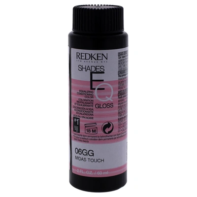 Shop Redken I0106825 2 oz Shades Eq Color Gloss 06gg - Midas Touch Hair Color For Unisex In Pink