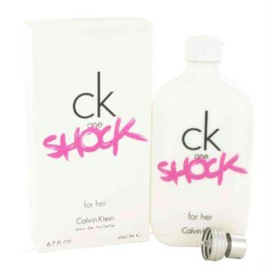 Shop Calvin Klein Ck One Shock By  Eau De Toilette Spray 6.7 oz In Pink