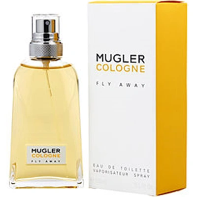 Shop Mugler Thierry  341655 3.3 oz Cologne Fly Away Edt Spray For Unisex In Yellow