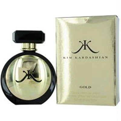 Shop Kim Kardashian Eau De Parfum Spray 3.4 oz In Gold