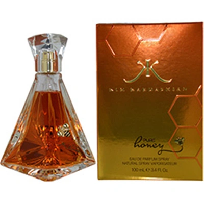 Shop Kim Kardashian 251388  Pure Honey By  Eau De Parfum Spray 3.4 oz In Red