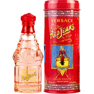 Shop Versace 124832 2.5 oz Womens Red Jeans Eau De Toilette Spray
