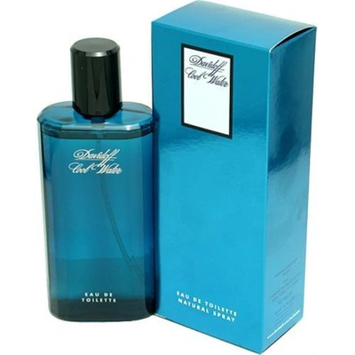 Shop Davidoff Cool Water Edt Spray 4.2 oz By  In Blue