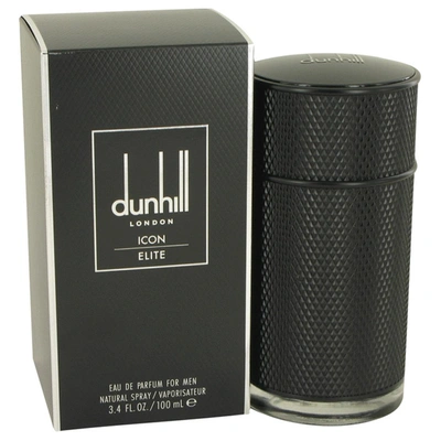 Shop Alfred Dunhill 535398 3.4 oz Icon Elite Edp Spray For Men In Black