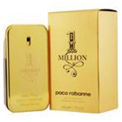Shop Rabanne Paco  1 Million By Paco  Edt Spray 1.7 oz In Yellow