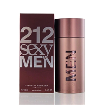 Shop Carolina Herrera 21smts33 3.3 oz 212 Sexy Eau De Toilette Spray For Men In Green