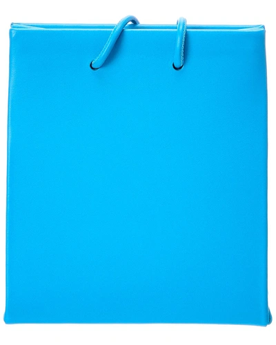 Medea Leather Crossbody In Blue