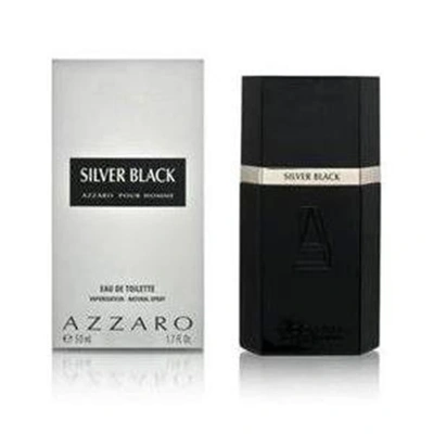Shop Azzaro 421297 Silver Black By