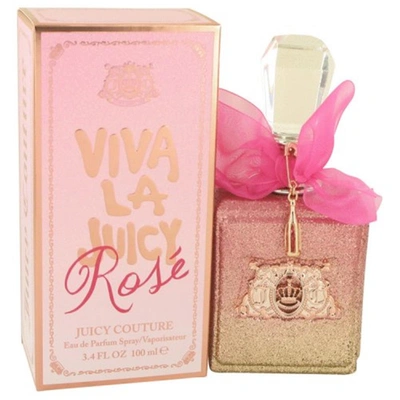 Shop Juicy Couture 533551 Viva La Juicy Rose Eau De Parfum Spray, 3.4 oz In Pink
