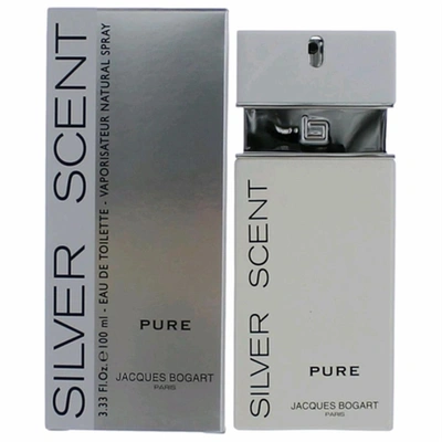 Shop Jacques Bogart Amsspjb34s 3.4 oz Mens Silver Scent Pure Eau De Toilette Spray