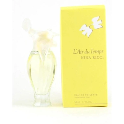 Shop Nina Ricci 10105711 Lair Du Temps By  -edt Spray -fancy Dove Cap In Yellow