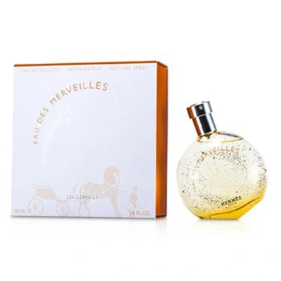 Shop Hermes 37959 1.6 oz Eau Des Merveilles Eau De Toilette Spray, Women In Orange