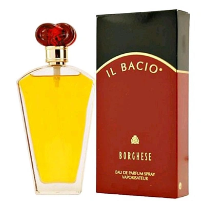 Shop Borghese Awilb34ps 3.4 Oz. Il Bacio Eau De Parfum Spray For Women In Pink