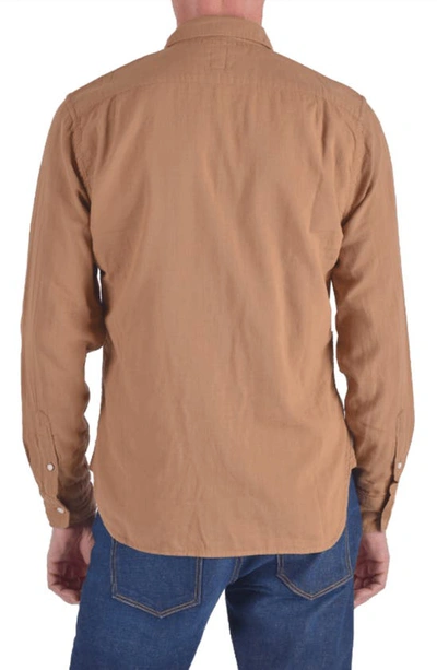 Kato The Ripper Button-up Organic Cotton Gauze Shirt In Sand
