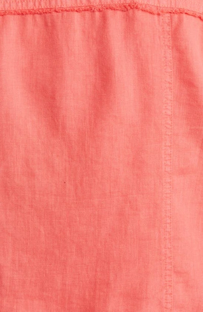 Tommy Bahama Two Palms Linen Raw Edge Jacket In Light Pomodor