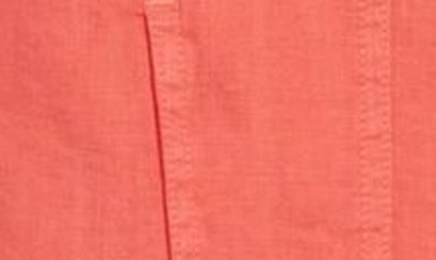 Tommy Bahama Two Palms Linen Raw Edge Jacket In Light Pomodor
