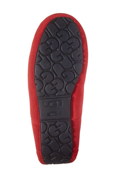 Shop Ugg Ascot Slipper In Samba Red Tnl