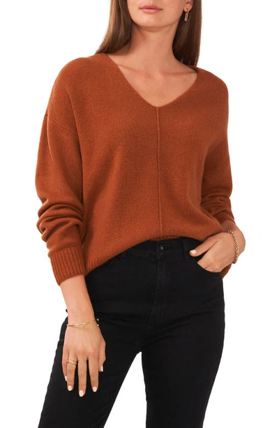 Shop Vince Camuto Cozy Seam Sweater In Sierra