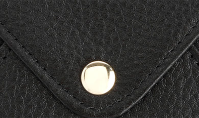 Shop Royce New York Personalized Envelope Card Holder In Black - Deboss
