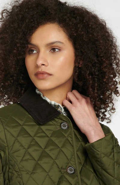 Barbour Annadale Quilted Jacket In Green | ModeSens