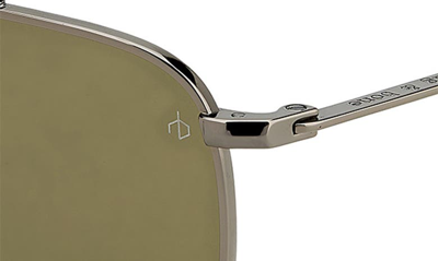 Shop Rag & Bone 53mm Navigator Sunglasses In Grey Khaki