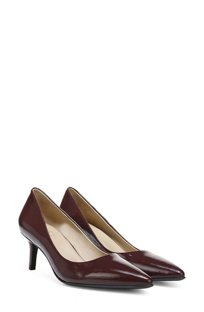 Shop Naturalizer Everly Pointed Toe Pump In Cabernet Sauvignon Patent