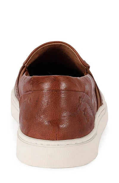 Shop Frye Ivy Slip-on Sneaker In Cognac - Oyster